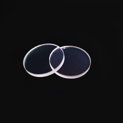 Circular Light Color CE 42*3mm 40/20 Quartz Laser Machine Lens