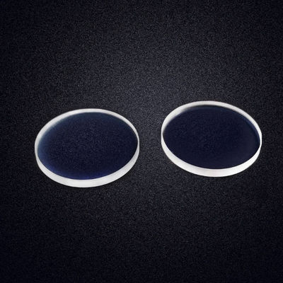 Circular Light Color CE 42*3mm 40/20 Quartz Laser Machine Lens
